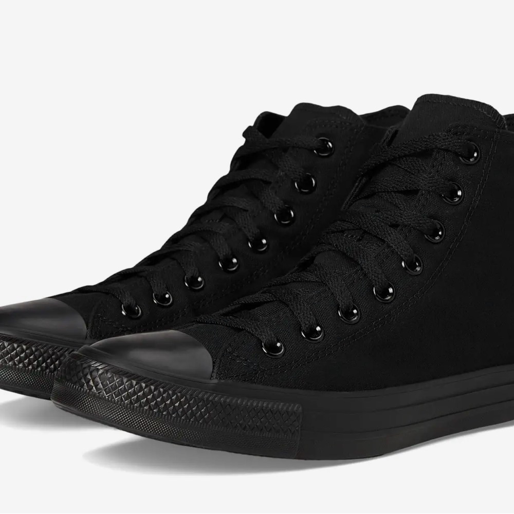 Unisex Converse Charcoal High-Top Shoes